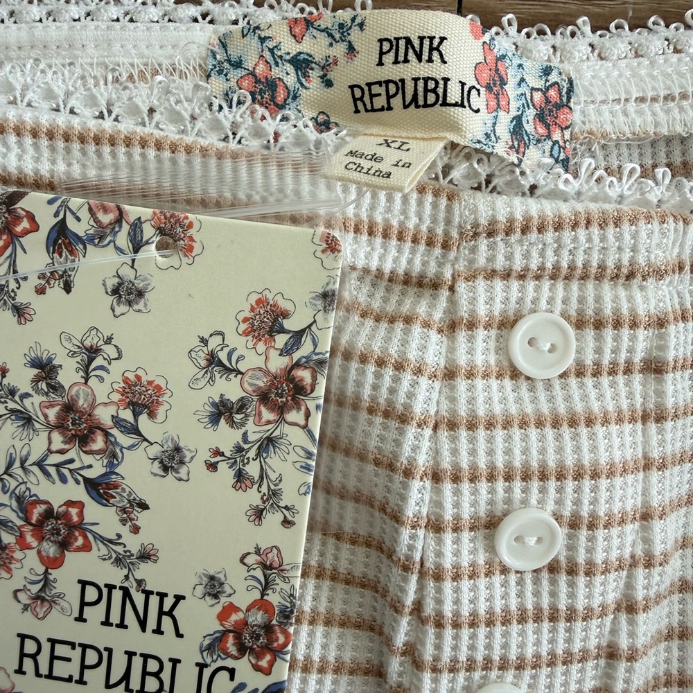 Cozy Waffle Knit Lounge Pants – XL | NWT - Picture 3 of 6